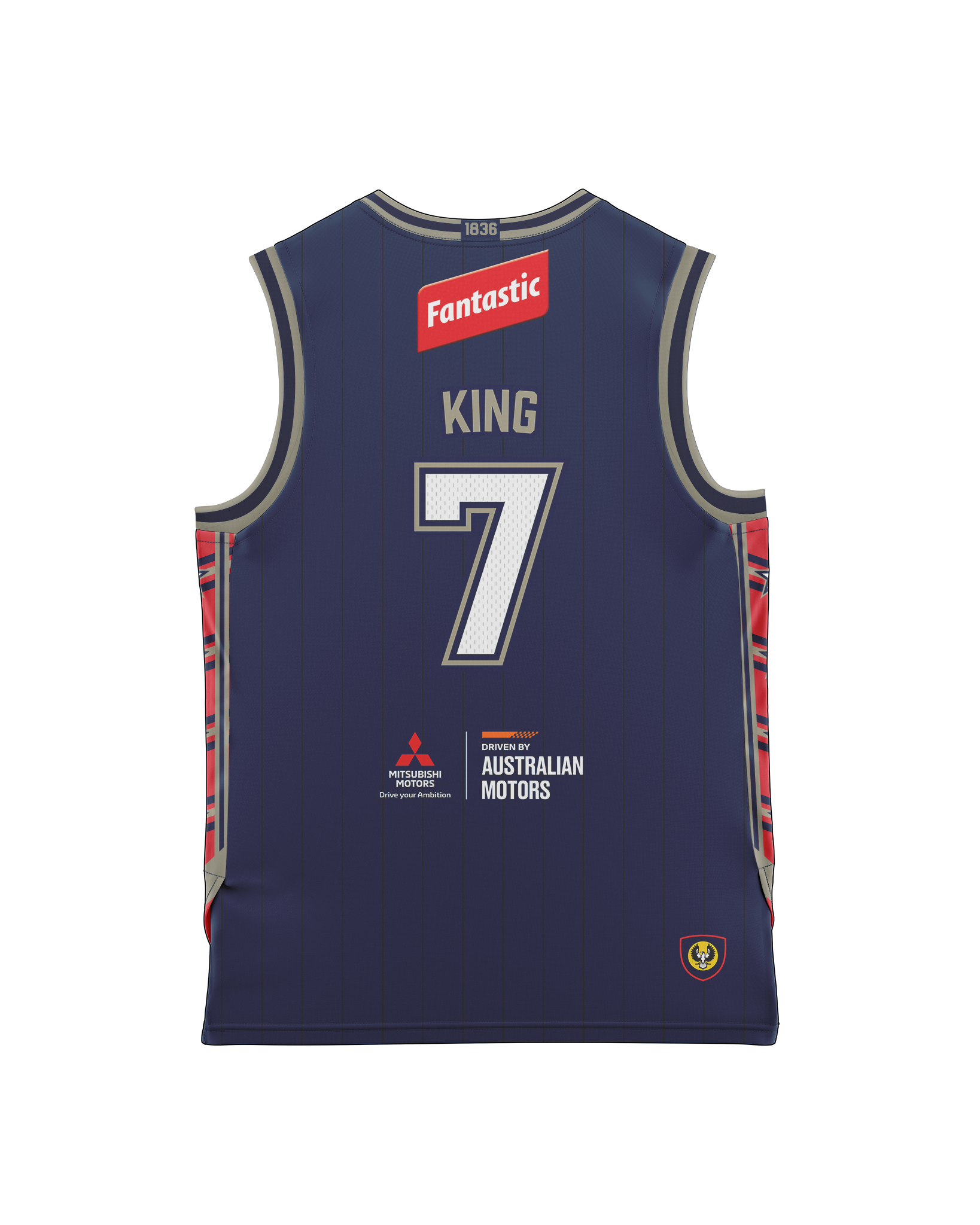 Adelaide 36ers 2021/22 Authentic Home Youth Jersey - Mojave King - Adelaide 36ers