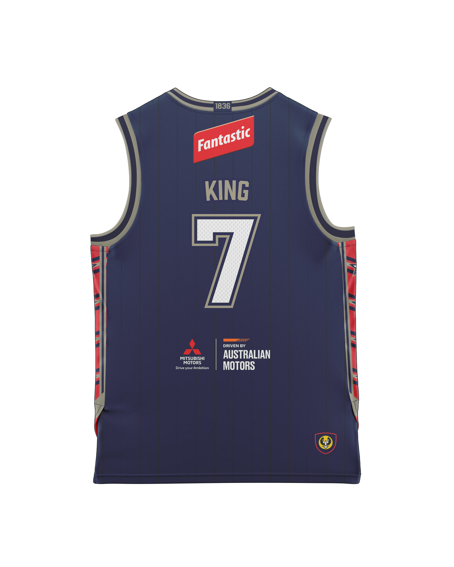 Adelaide 36ers 2021/22 Authentic Adult Home Jersey - Mojave King