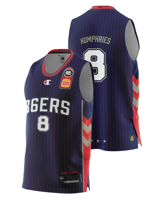 Adelaide 36ers 2021 Authentic Home Youth Jersey - Isaac Humphries - Adelaide 36ers