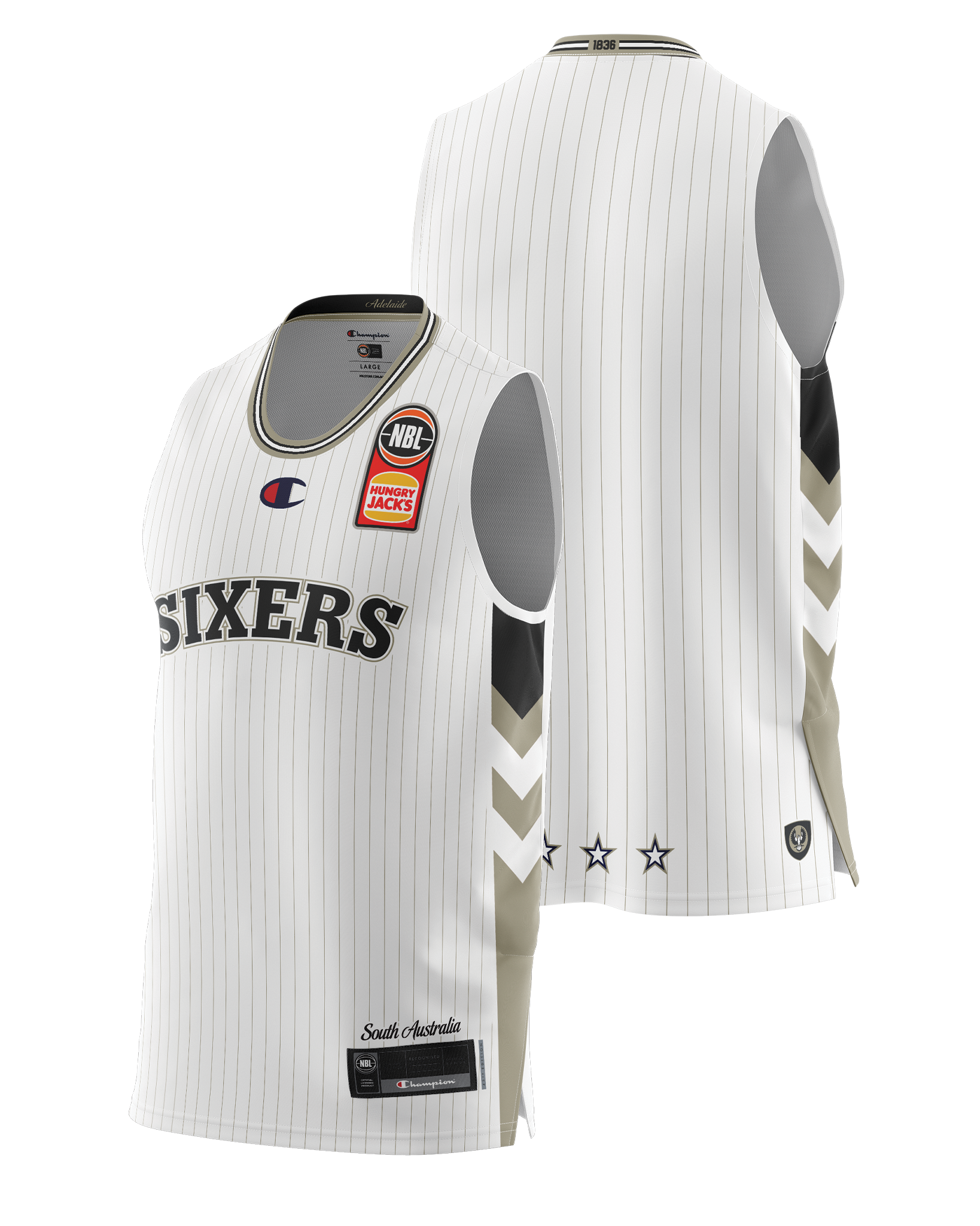 Adelaide 36ers 2021 Authentic Away Youth Jersey - Adelaide 36ers