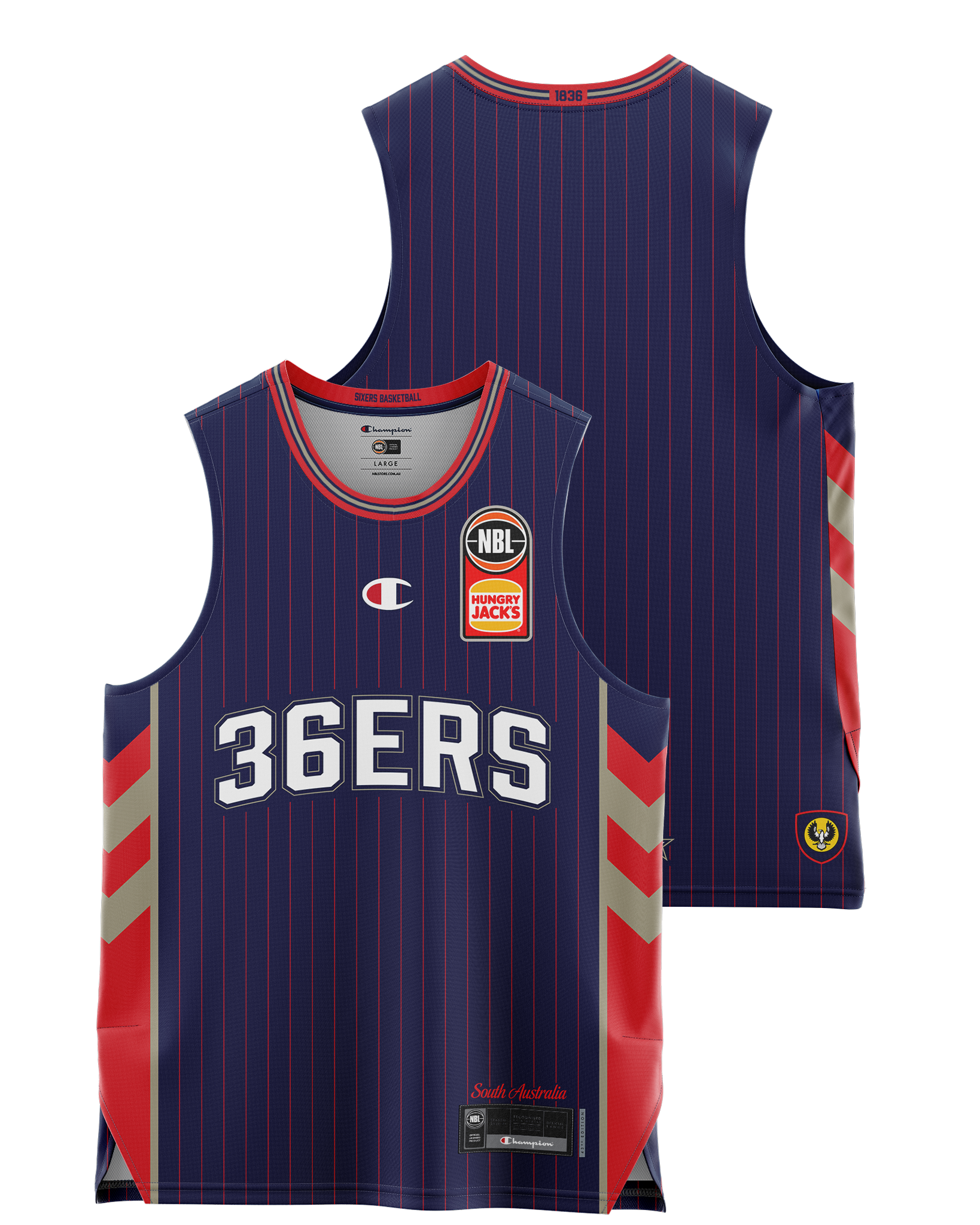 Adelaide 36ers 2021 Authentic Home Infant Jersey - Adelaide 36ers