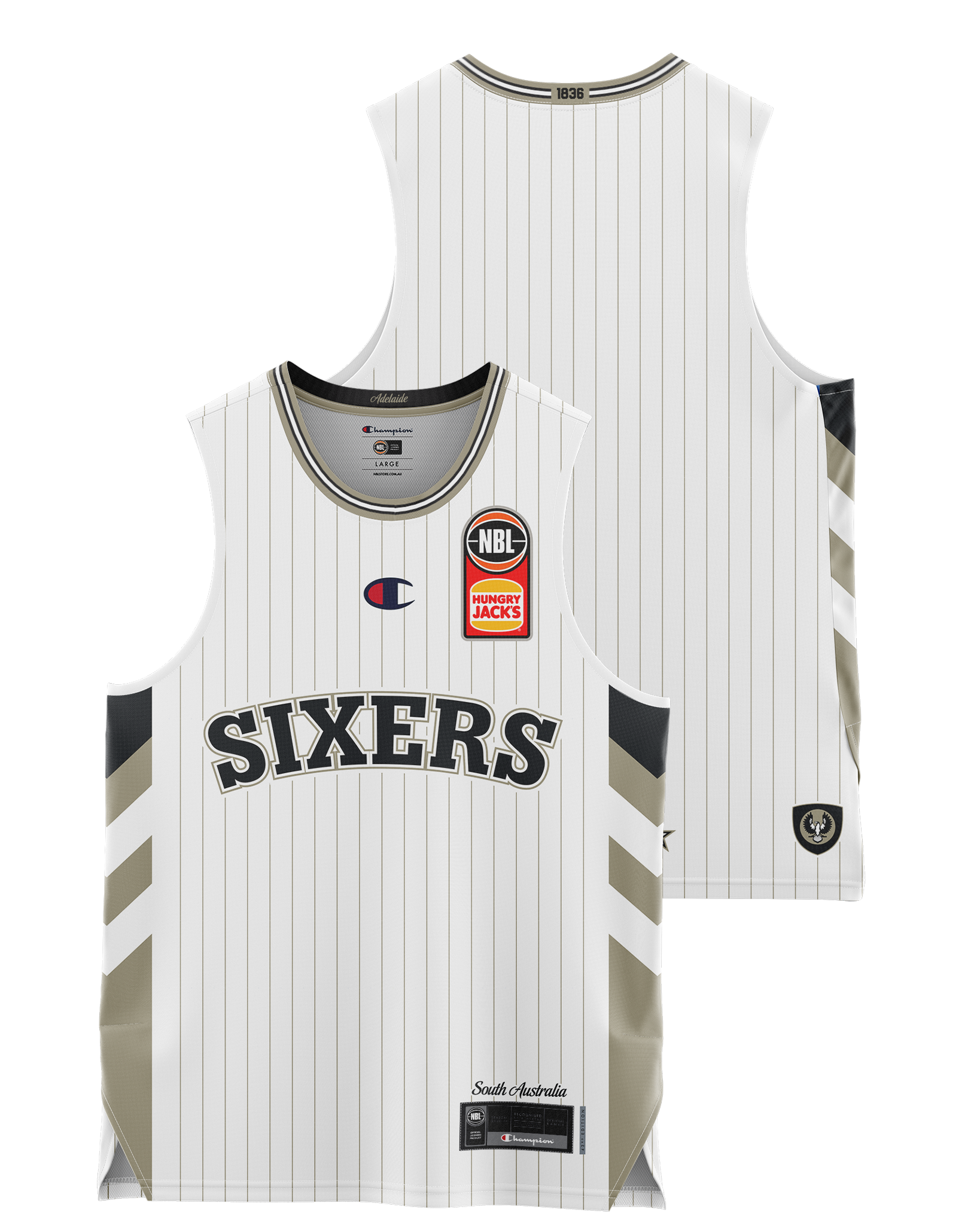 Adelaide 36ers 2021 Authentic Away Youth Jersey - Adelaide 36ers