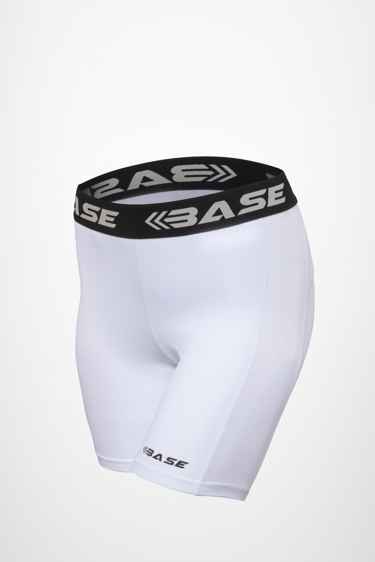 BASE Women's Compression Shorts - White - Adelaide 36ers