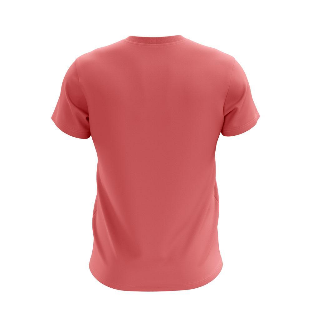Adult Light Red Tee Embroidered Logo