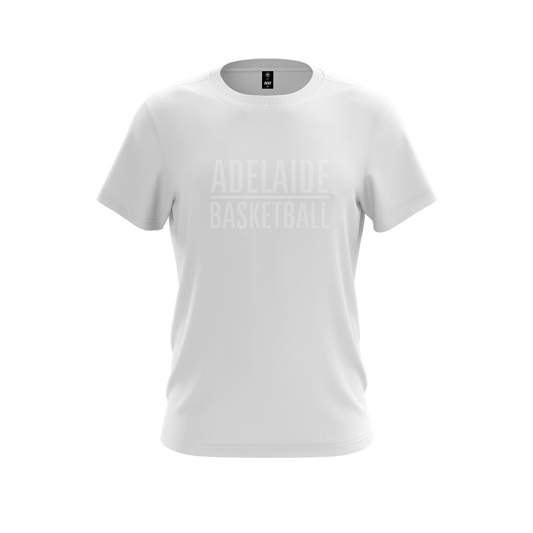 White Out Adult Tee - Adelaide 36ers