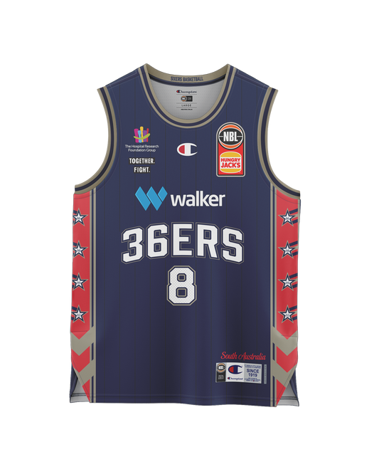 Adelaide 36ers 2021/22 Authentic Adult Home Jersey - Isaac Humphries