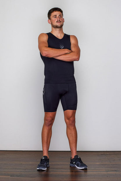BASE Men's Compression Shorts - Black