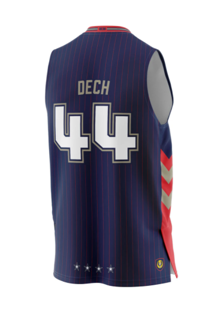 Adelaide 36ers 2021 Authentic Home Jersey - Sunday Dech - Adelaide 36ers