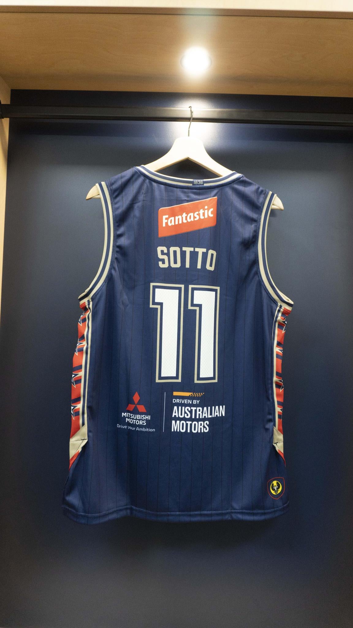Adelaide 36ers 2021/22 Authentic Adult Home Jersey - Kai Sotto - Adelaide 36ers